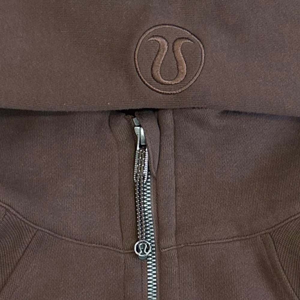 Lululemon Scuba Oversized Half Zip Hoodie Size XS/S In Java - Picture 6 of 8